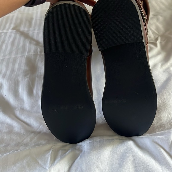 JustFab Marit Tall Boots Women’s 7.5 Brown Never Worn - Picture 4 of 7